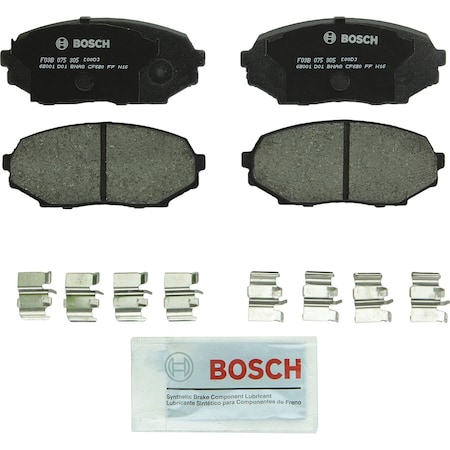 Bosch Quietcast Disc Disc Brake Pads, Bp525 BP525